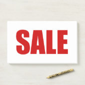 POST-IT® NOTES POST-IT DE VENTE (Sur un bureau)