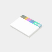Post-it® Notes post-it des calques peints (Incliné)