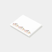 Post-it® Notes post-it des fleurs rétro (Incliné)