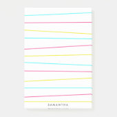 Post-it® Notes post-it des lignes de gras (Devant)