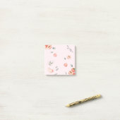 Post-it® Notes post-it des pêches (Sur un bureau)