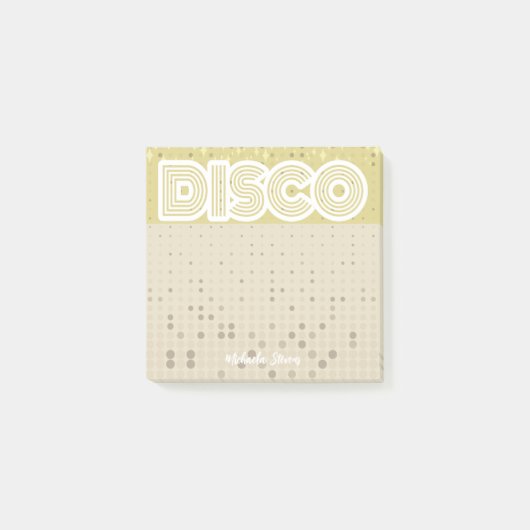 Post-it® notes post-it disco retro (Devant)