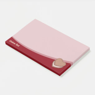 Post-it® Notes post-it du biscuit du coeur