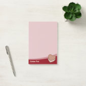 Post-it® Notes post-it du biscuit du coeur (Bureau)