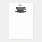 Post-it® Notes post-it du CAFÉ MONOGRAM (Devant)