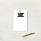 Post-it® Notes post-it du CAFÉ MONOGRAM (Sur un bureau)