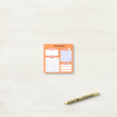 Post-it® Notes post-it du gestionnaire quotidien efficace (Sur un bureau)