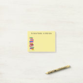 Post-it® Notes post-it du Louveur de livres (Sur un bureau)