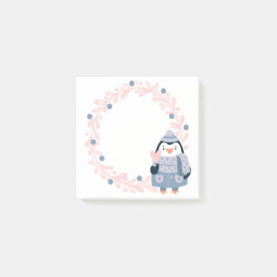 Post-it® Notes post-it du manchot d'hiver