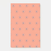 Post-it® Notes post-it du Motif de fleurs (Devant)
