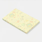 Post-it® Notes post-it du Motif de l'approvisionnement scol (Incliné)