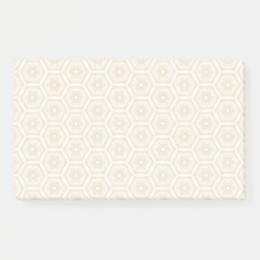 Post-it® Notes post-it du Motif de pêche crémeuse 6 X 10 (Devant)