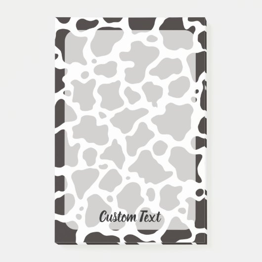 Post-it® Notes post-it du Motif de vache (Devant)