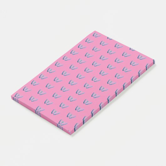 Post-it® Notes post-it du Motif papillon (Incliné)