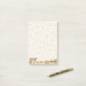 Post-it® Notes post-it du profil de vache (Sur un bureau)