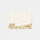 Post-it® Notes post-it du profil de vache (Devant)