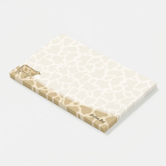 Post-it® Notes post-it du profil de vache (Incliné)