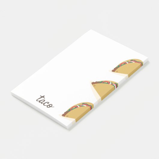 Post-it® Notes post-it du restaurant mexicain Taco (Incliné)