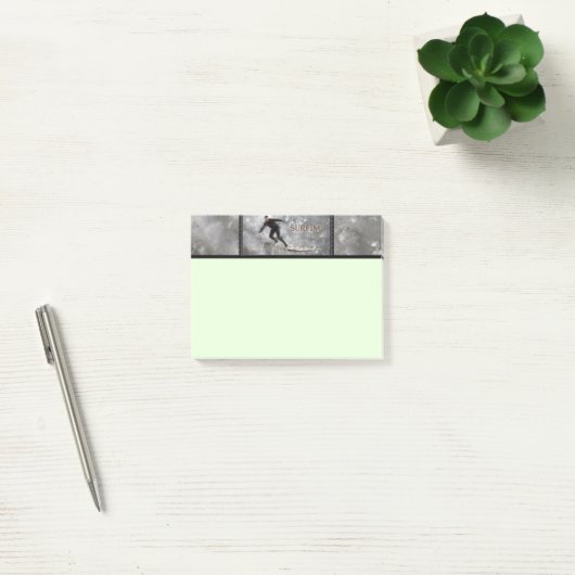 Post-it® Notes post-it du surfeur (Bureau)