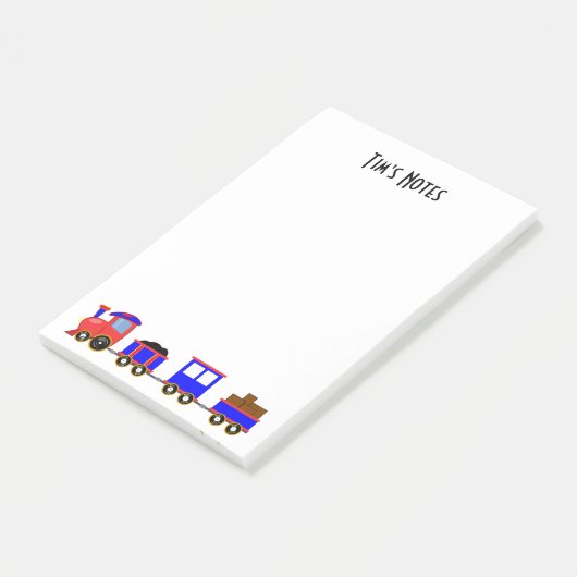 Post-it® Notes post-it du train de jouets (Incliné)