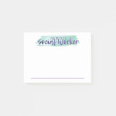 Post-it® Notes post-it d'un travailleur social scolaire (Devant)