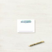 Post-it® Notes post-it d'un travailleur social scolaire (Sur un bureau)