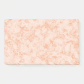 Post-it® Notes post-it en marbre orange (Devant)
