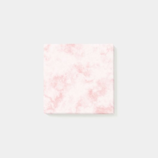 Post-it® Notes post-it en marbre rouge clair (Devant)