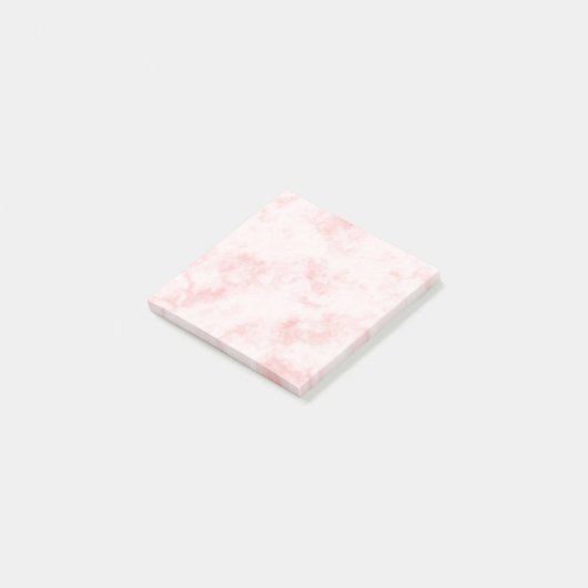 Post-it® Notes post-it en marbre rouge clair (Incliné)