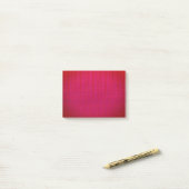 Post-it® Notes post-it en rose texturé (Sur un bureau)