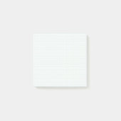Post-it® Notes post-it En vichy bleu/vert (Devant)