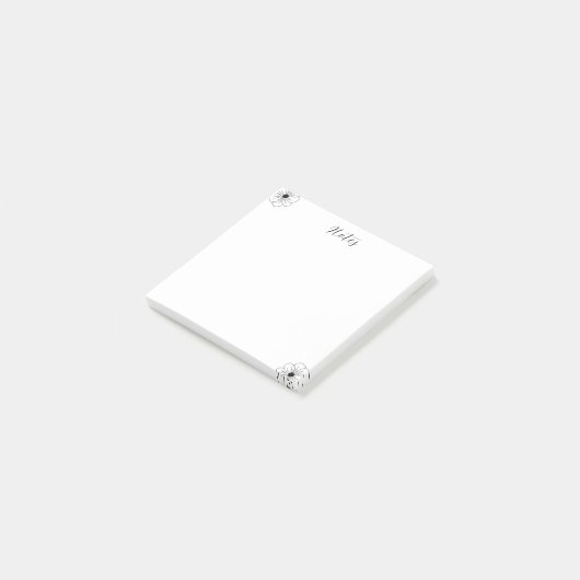 Post-it® Notes post-it esthétiques simples (Incliné)