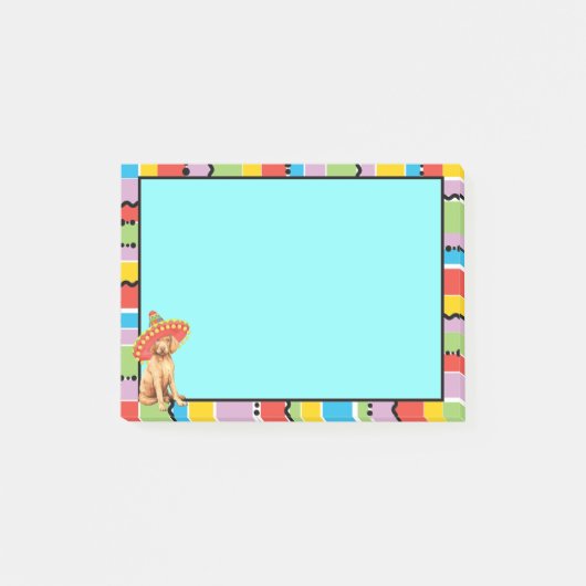Post-it® Notes post-it Fiesta Vizsla (Devant)