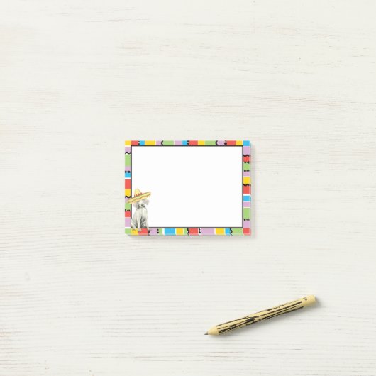 Post-it® Notes post-it Fiesta Weimaraner (Sur un bureau)