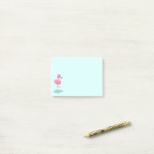 Post-it® Notes post-it Flamant rose (Sur un bureau)