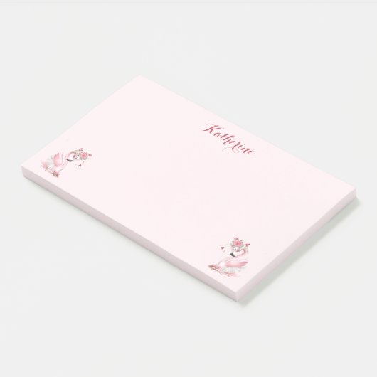 Post-it® Notes Post-IT Flamant rose (Incliné)