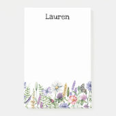 Post-it® Notes post-it fleur sauvage (Devant)