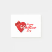 Post-it® Notes post-it Heureuse Sainte-Valentin (Devant)