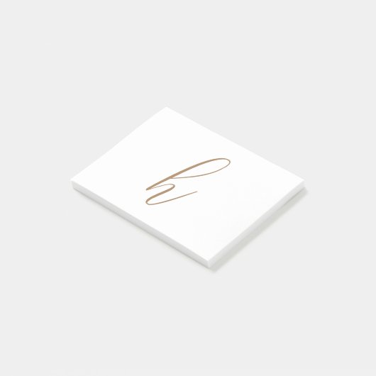 Post-it® Notes post-it initiales classiques (Incliné)