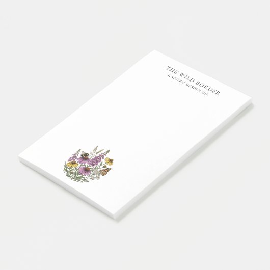Post-it® Notes Post‑it Jardin de pollinisateurs botaniques (Incliné)