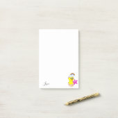 Post-it® Notes post-it Jaune Chick Arc-en-ciel (Sur un bureau)
