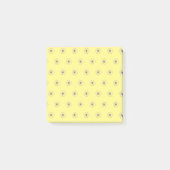 Post-it® Notes post-it Jaune Motif de fleurs (Devant)