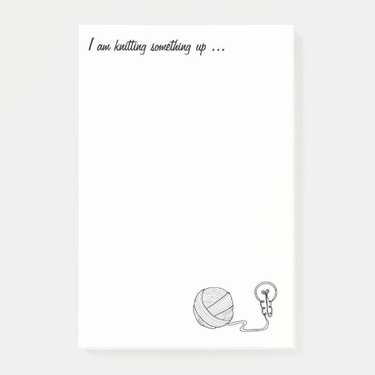 Post-it® Notes post-it Knit Inspirations (Devant)