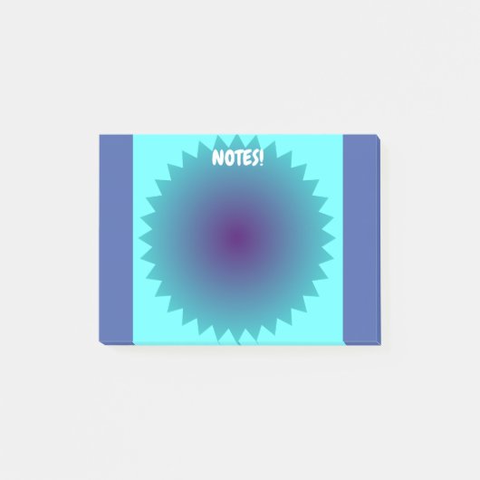 Post-it® "NOTES !" Post -it Notes. (Devant)