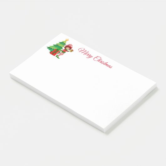 Post-it® Notes post-it-Notes des elfes de vacances (Incliné)