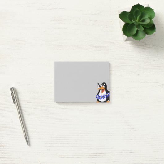 Post-it® Notes Post-it Notes, Sunflower Penguin Floral (Bureau)