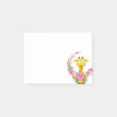 Post-it® Notes Post-it Notes, Tournesol Floral Girafe (Devant)