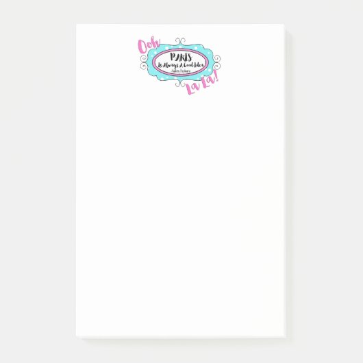 Post-it® Notes post-it "Paris" (Devant)