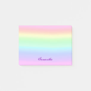 Post-it® Notes post-it Pastel Ombre Rainbow Post-It