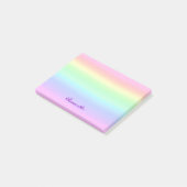 Post-it® Notes post-it Pastel Ombre Rainbow Post-It (Incliné)